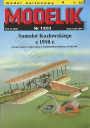 MODELIK 13/03 SAMOLOT KOZŁOWSKIEGO