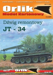 ORLIK 025 Dźwig remontowy JT 34, na podwoziu czołgu T 34