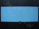 MODELIK 1616K ZASTAL 418V kalkomanie